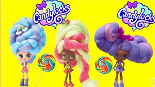 CANDYLOCKS DOLLS with Scented Cotton Candy Hair! New Spinmaster Doll ! Opening