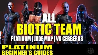 Asari Justicar Explosions! All Biotic Team: Jade Platinum: Mass Effect 3 Multiplayer