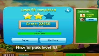 Pet Rescue Saga Level 58 No Boosters