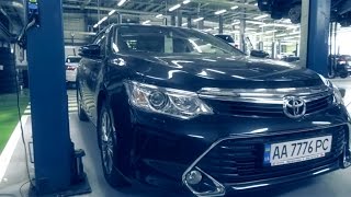 Toyota Camry 2.5, 2016 - 5 СЕРИЯ. Второй ТО перед поездкой в Европу.