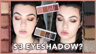 ELF $3 BITE SIZED EYESHADOW REVIEW | GIVING ELF SHADOWS A SECOND CHANCE