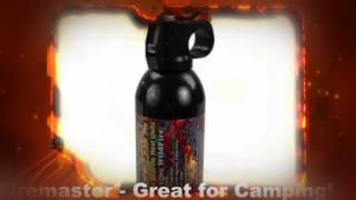 Wildfire pepper spray