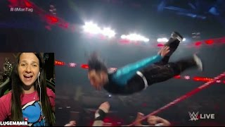 WWE Raw 4/10/17 Hardy Boyz Sheamus Cesaro vs Primo Epico The Club