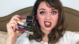 FULL FACE USING ONLY LIQUID LIPSTICKS Challenge | Kat Sketch