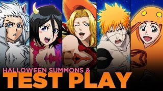 Bleach Brave Souls! Halloween Gacha Gameplay! 500+ Orbs Single & Multi Summons!