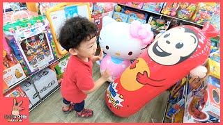 장난감 놀이 키즈카페 뽀로로 타요 풍선 카봇 애슬론 자동차 타고 지네 뱀 공룡 악어 상어 만났어요 ♡ Toy Indoor Playground | 말이야와아이들 MariAndKids