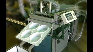 Универсальная автоматическая вакуум-формовочная линия для пленочных и листовых полимеров