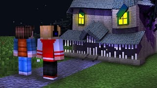NÃO ENTRE DENTRO DA CASA MONSTRO NO MINECRAFT !