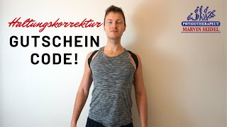 BLACKROLL Posture Haltungstrainer-Rundrücken loswerden und Körperhaltung verbessern-Gutscheincode