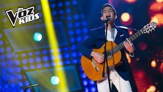 Santy Molina canta Todo de Cabeza - Audiciones a ciegas | La Voz Kids Colombia 2018