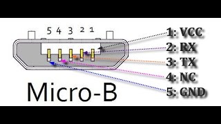 Замена разъема microUSB 6pin samsung на аналог 5pin