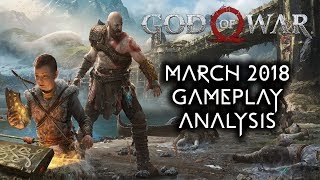 God of War PS4 - March 2018 Gameplay Analysis