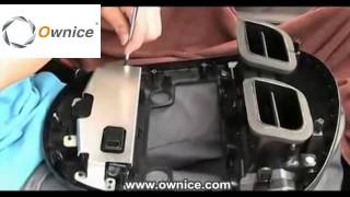 How to install the Car DVD Player GPS navigation for Nissan new tidda - www ownice com