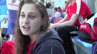 Die Schulweltmeisterschaft in Israel - Schwimmerin Selina Hocke