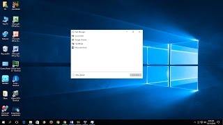 Shortcut key to Open Task Manger In Windows PC (Windows 10/8.1/7)