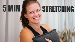 5 MINUTER STRETCHING för hela kroppen | hemmaträning