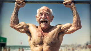 Old Man Street Workout Prank | Muscle Madness