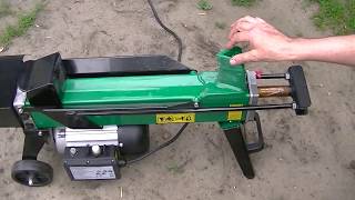 łuparka YP3725B3/1  do drewna na 230 V o mocy 1500 W i sile nacisku 4 t