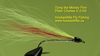 Beginner's Fly Tying Series - Easy Streamers: the Mickey Finn streamer