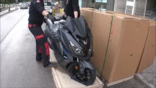 unboxing: SYM Cruisym 250cc scooter 2019 (σκούτερ)