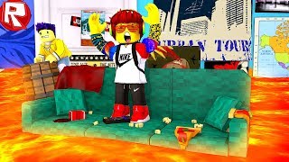 РОБЛОКС ПОЛ ЭТО ОКЕАН ИЗ ЛАВЫ В ROBLOX