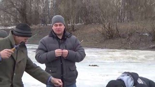 Зимняя рыбалка на подъязка и поиск толового червя