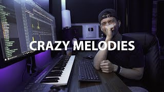 The CRAZIEST MELODIES I Have EVER MADE. (Making a beat fl studio tutorial)