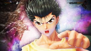 CAN'T HANDLE MY SPIRIT GUN! Jump Force YUSUKE (Yu Yu Hakusho) GAMEPLAY