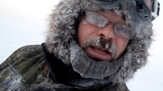 Рыбалка Жесть на Енисее(29.01.2017)