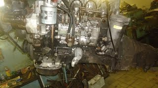 Двигатель ОМ 617,подготовка к установке на Мерседес 123
