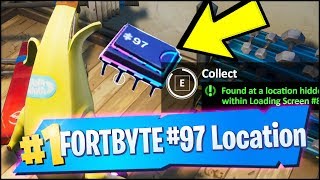 FORTBYTE 97 Location - FOUND AT A LOCATION HIDDEN WITHIN LOADING SCREEN #8 (Fortnite)