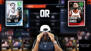 BETTER THAN ROYALTY LEBRON JAMES??? 97 OVR PEJA STOJAKOVIC GAMEPLAY!!! NBA LIVE MOBILE 18