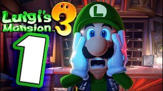 Luigi's Mansion 3 Walkthrough Part 1 Welcome to Horror HOTEL!