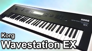 KORG WAVESTATION EX - Sounds, Presets & Ambient Soundscapes | Synth Demo