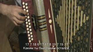 Каким ты был... с нотами в цифрах.