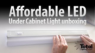 New TLS-EU series LED Under Cabinet Light - Bright Affordable Lighting by Total Recessed Lighting