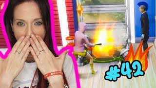 TheSims#42: la mia CASA prende FUOCO! e Zak diventa.... :(