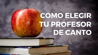 COMO CANTAR EN AFINACION Y ELEGIR TU PROFESOR DE CANTO