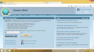 Get the Classic Start Menu on Windows 8.1 | Classic Shell Install