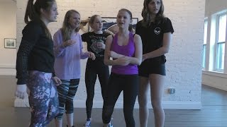 Something's Creeping in the Walls at Teen Girls Dance Studio - My Dance Vlog is Haunted #49