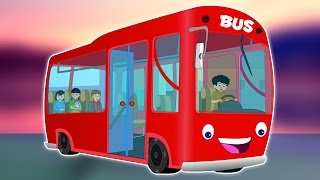 Колеса на автобусе | дошкольные песни на русском языке | Wheels on The Bus Song