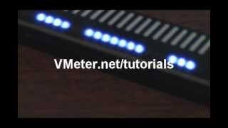 VMeter Demos: Binary Clock, Chase, Game of Life