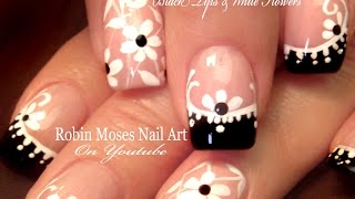 DIY Easy Daisy and Lace Nail Art Design Tutorial | Prom Nails 2016