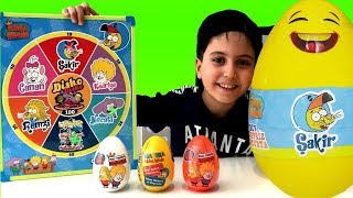 KRAL ŞAKİR DEV SÜRPRİZ YUMURTA !! Kral Şakir Sürpriz Yumurtaları Açıyoruz