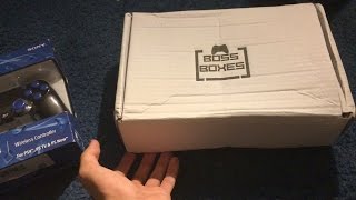 Modded Ps4 Controller Unboxing! Plus BOSS BOX UNBOXING! (NEXT GEN MODDING!)