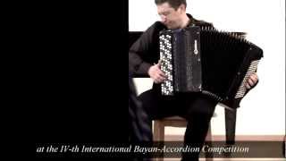 Astor Piazzolla: Sens Unique - ACCORDION Kurylenko Куриленко баян Accordeon Akkordeon