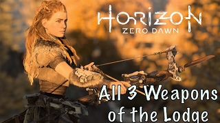 GUIDE | Horizon Zero Dawn: All 3 Weapons of the Lodge (Ropecaster, War Bow, and Blast Sling)