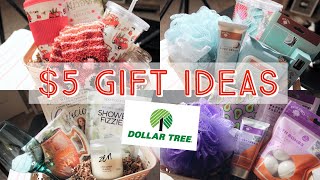 Dollar Tree Gift Ideas for $5! (Basket extra) | Great for Teachers & Coworkers | Secret Santa