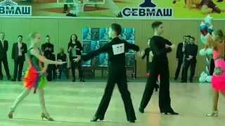 Конкурс бальных танцев. Северодвинск, март  2015 года