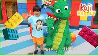 Legoland Amusement Park Rides for Kids and Playground with Ryan's Family!!!